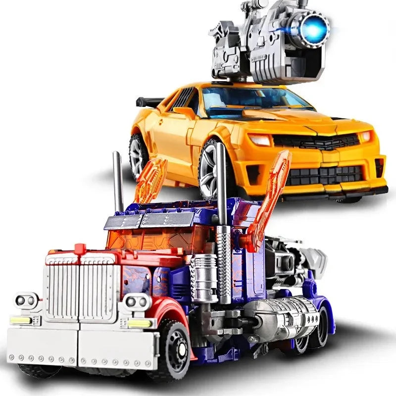 Bumblebee Optimus Prime Deformable Robot Model Toy Gift Kids Building Model Toy for Boy