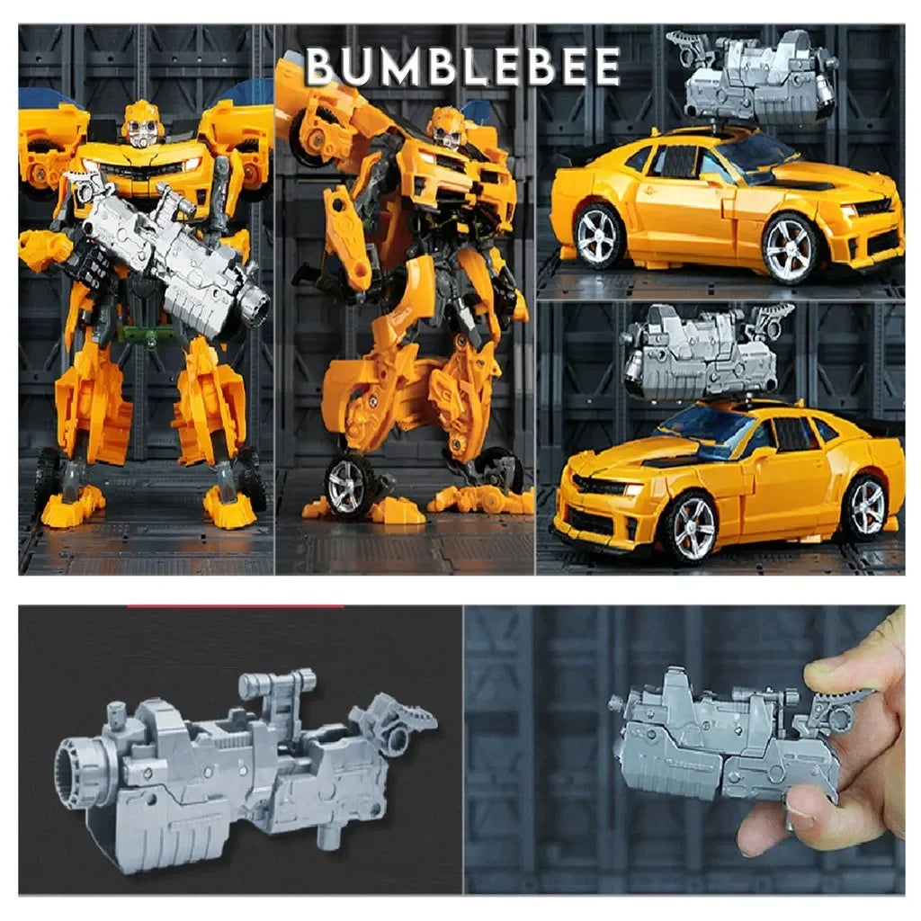 Bumblebee Optimus Prime Deformable Robot Model Toy Gift Kids Building Model Toy for Boy