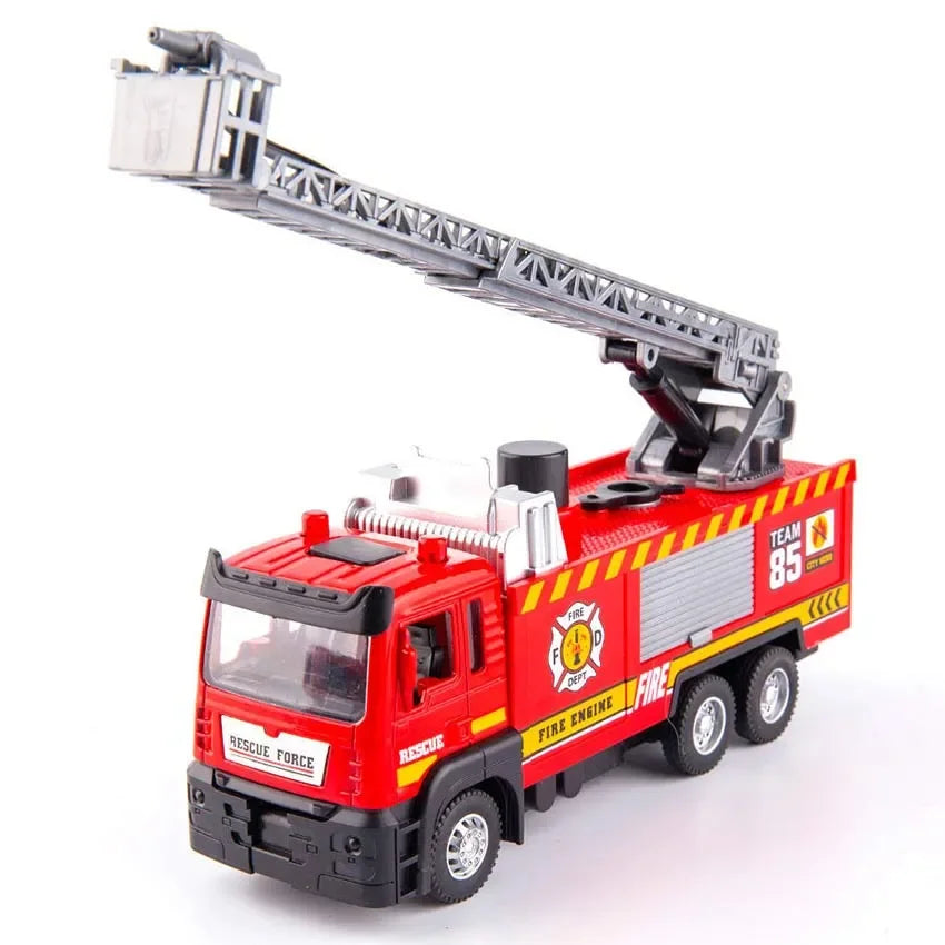 Spray Water Truck Toy Firetruck Fireman Fire Truck/engine Vehicle Car Music Light Educational Boy Eletric Toys for Children