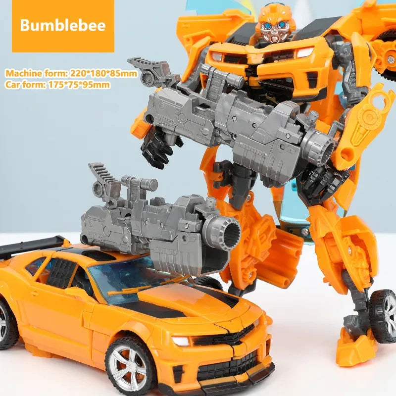 Bumblebee Optimus Prime Deformable Robot Model Toy Gift Kids Building Model Toy for Boy