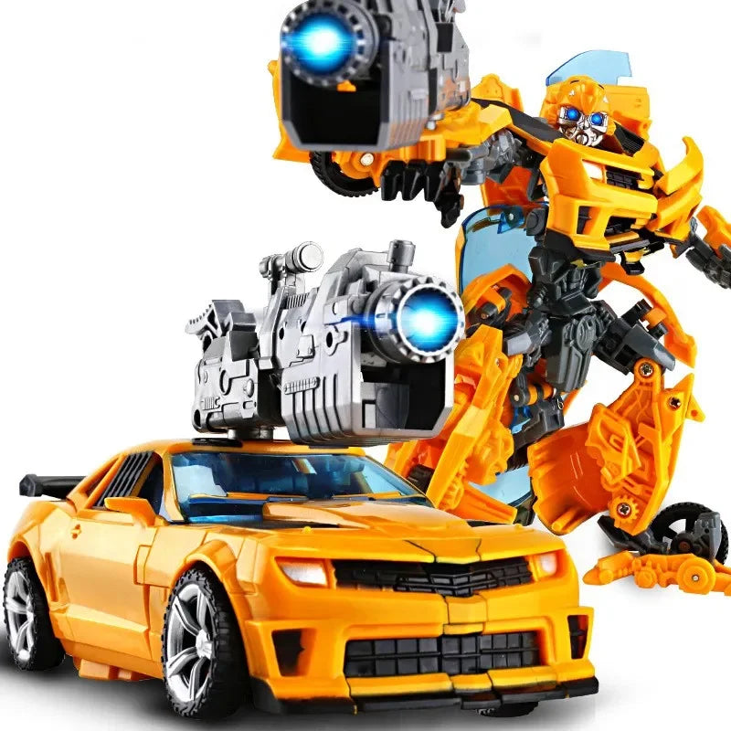 Bumblebee Optimus Prime Deformable Robot Model Toy Gift Kids Building Model Toy for Boy